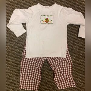 Thanksgiving Smocked Set